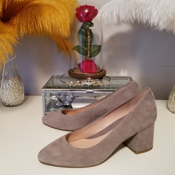 taryn rose rochelle suede pumps